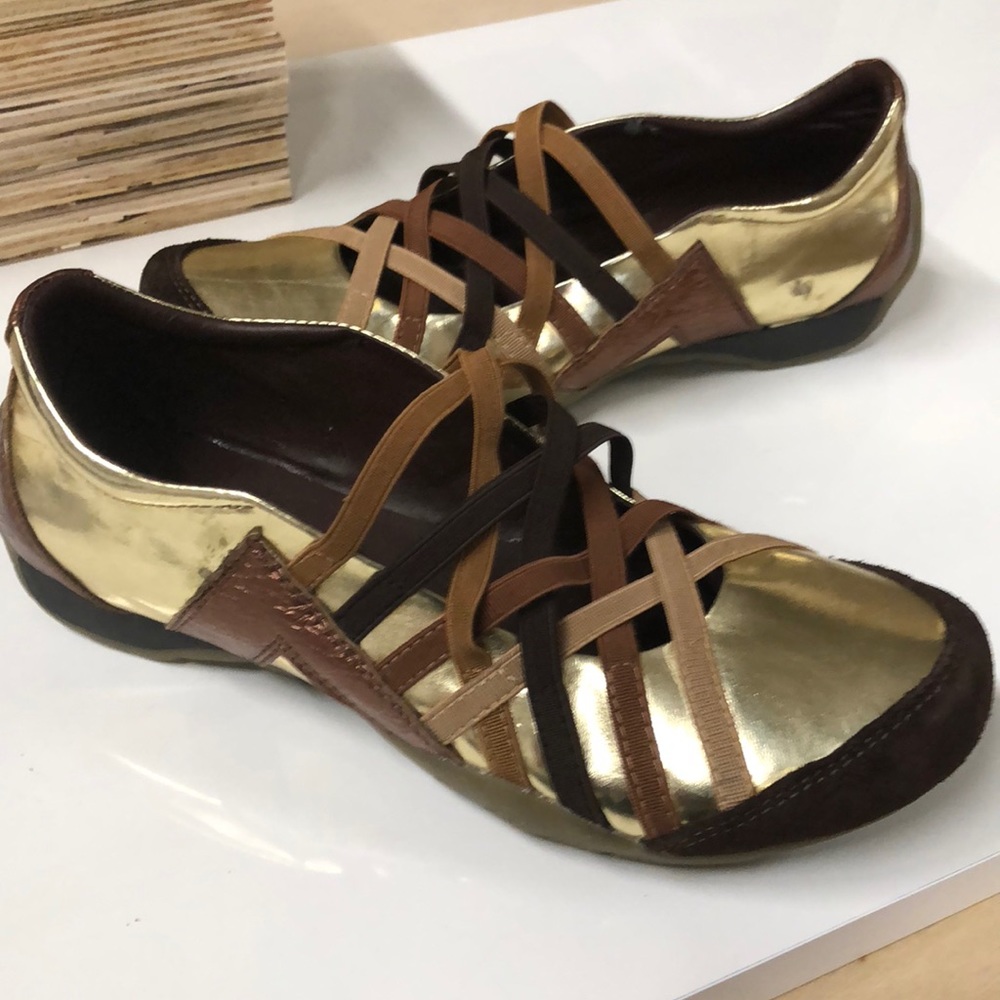 Navi o Nadia women’s sneakers shoes gold